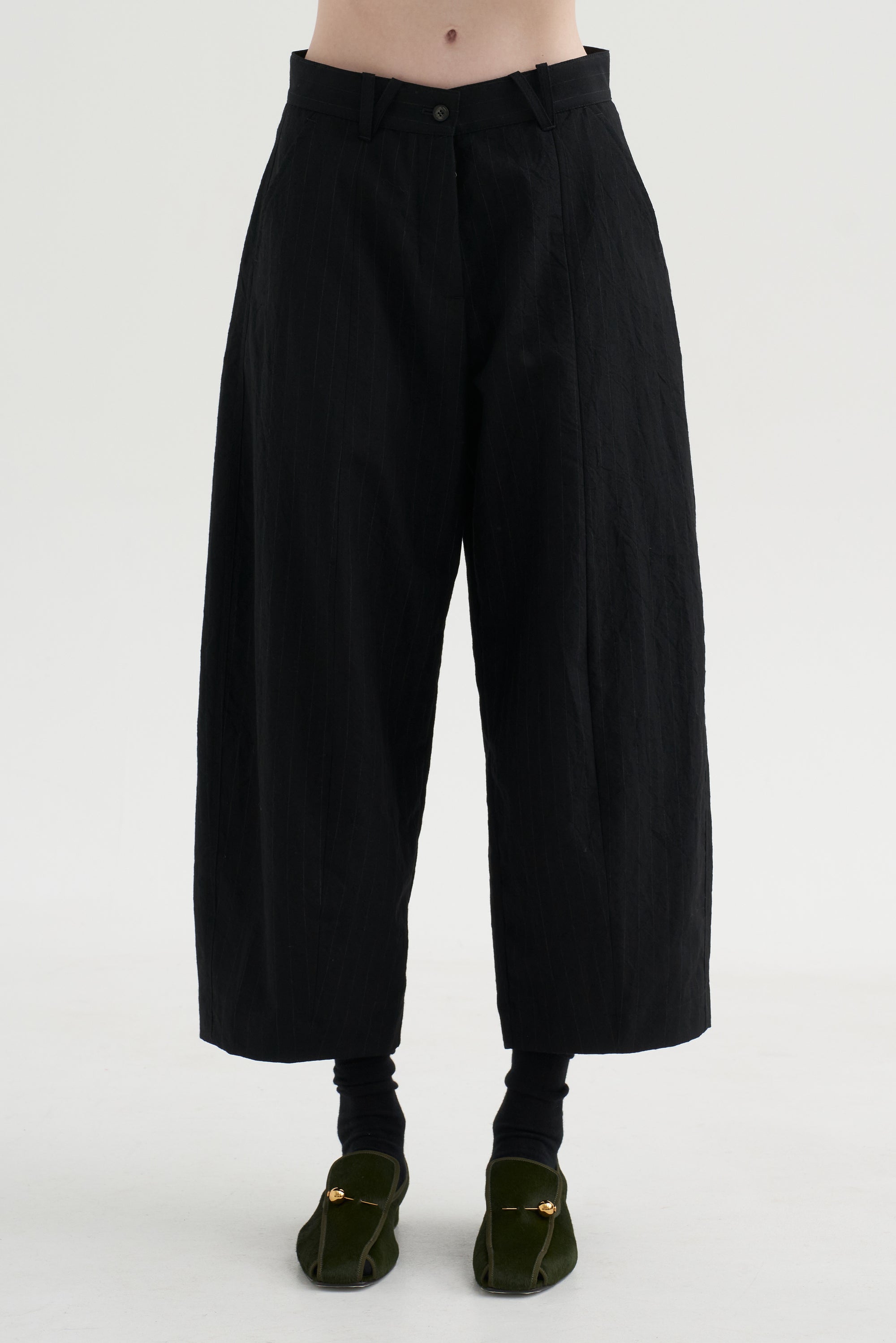 Sandra Pants, Black Stripe