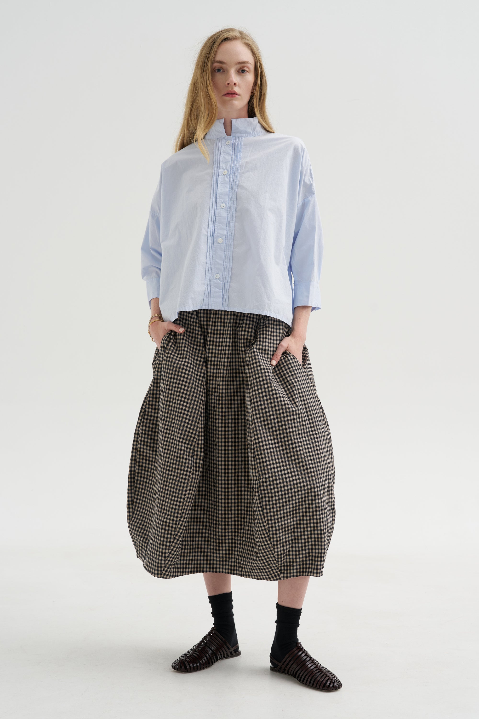 Claudia Shirt, Azur