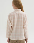 Tina Shirt, Pink Check