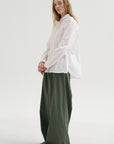 Loose Tyrol Shirt, Pink Stripe