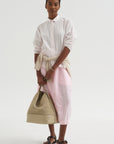 Carla Skirt, Pink Check
