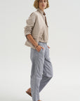 Silvy Pants, Charcoal Check