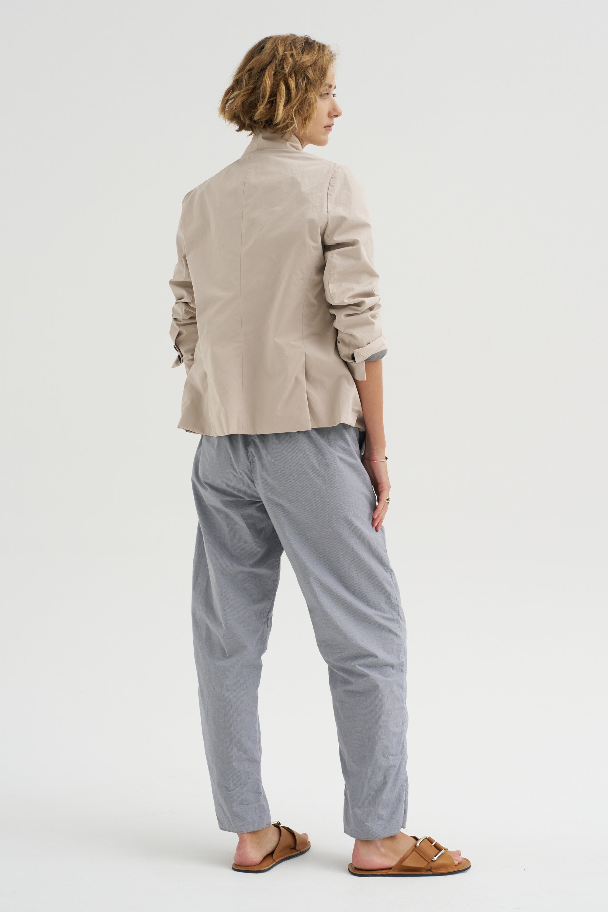 Silvy Pants, Charcoal Check