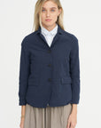 Giulia Jacket, Navy Check