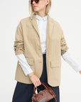 Bella Jacket, Cream