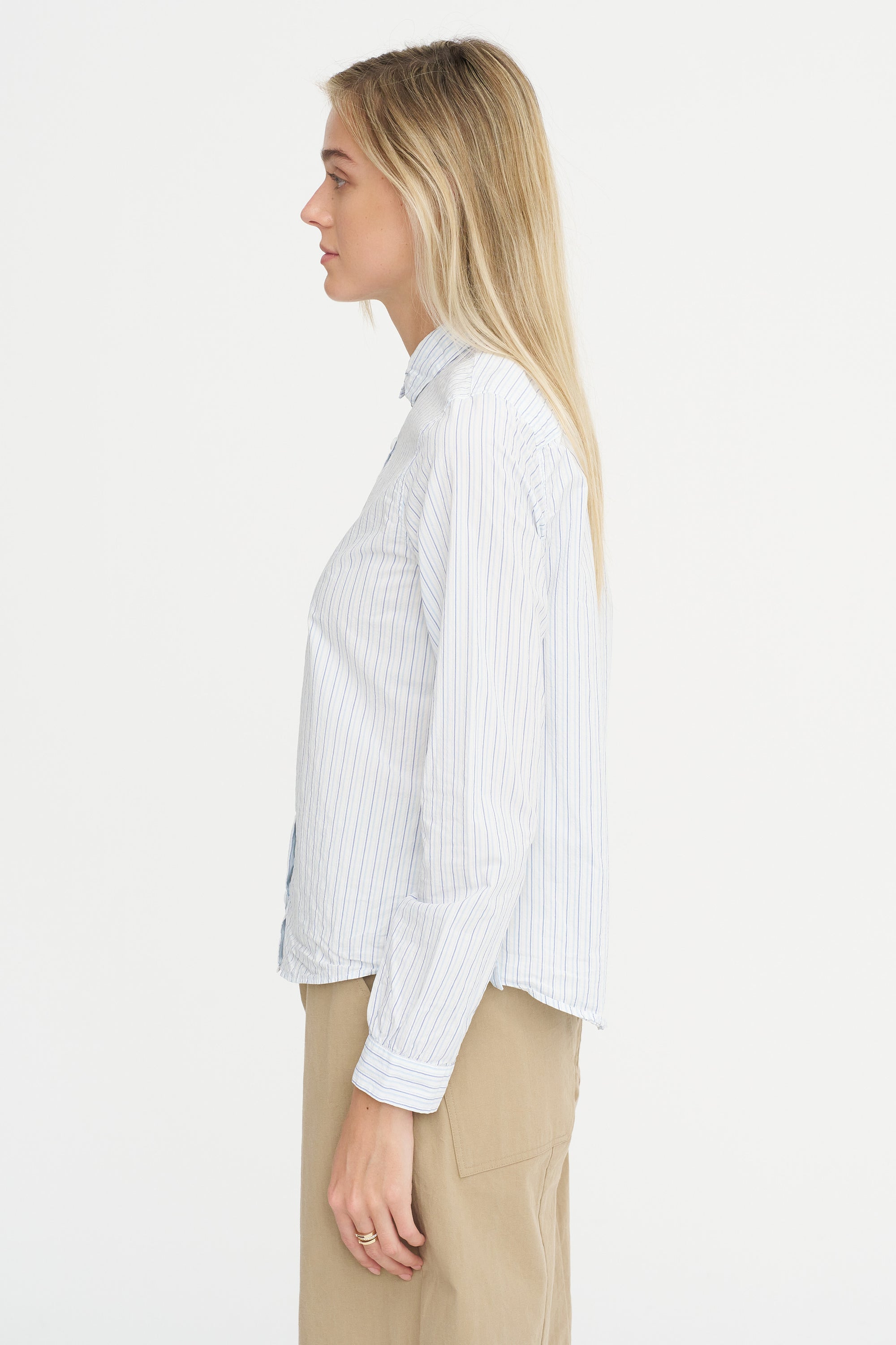 Tyrol Shirt, Blue Stripe