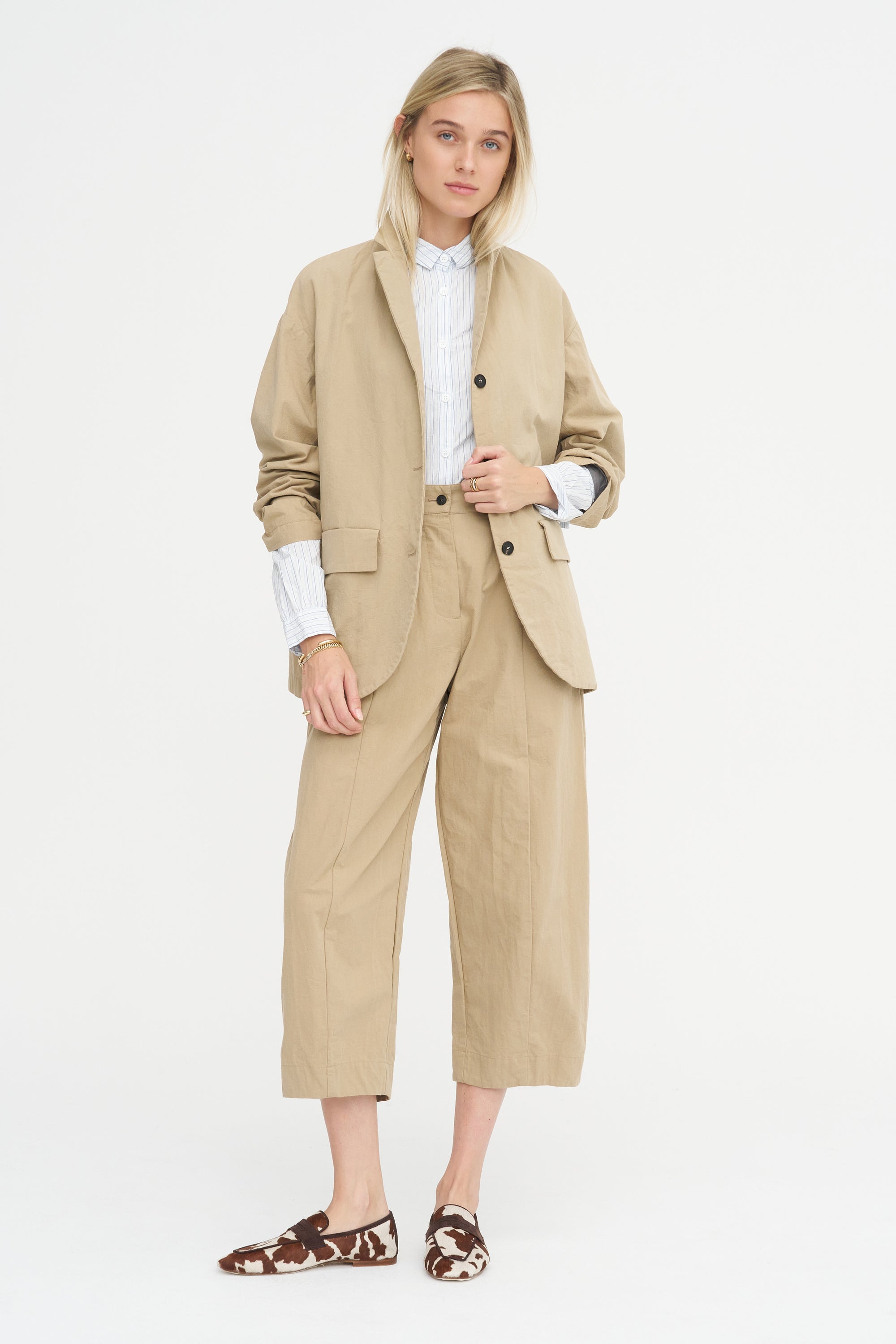 Tyrol Shirt, Blue Stripe