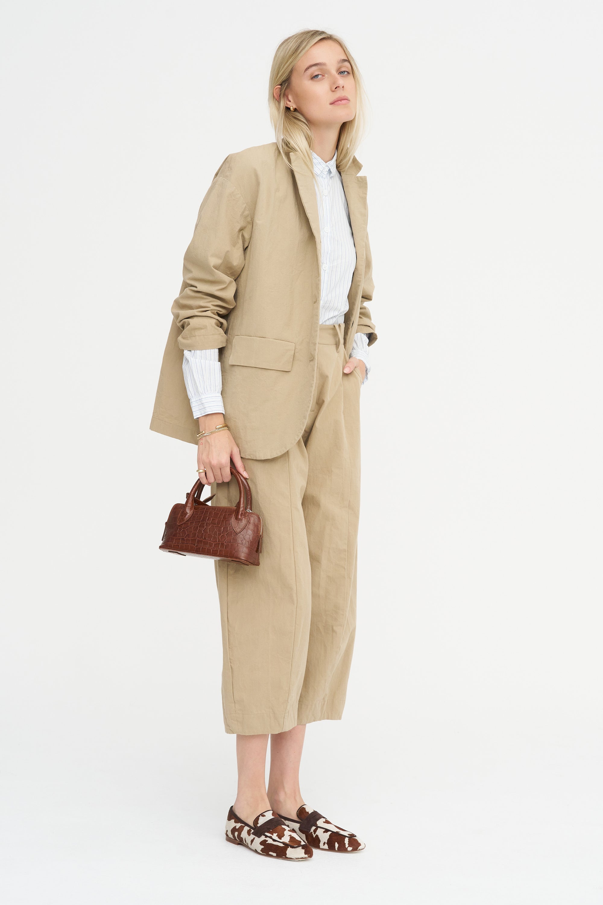 Tyrol Shirt, Blue Stripe