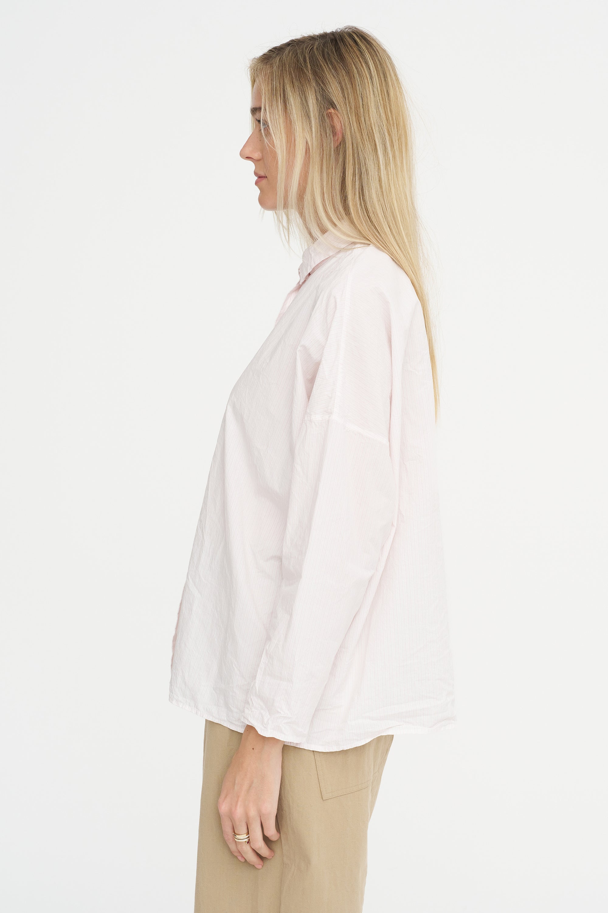 Tina Shirt, Pink Stripe