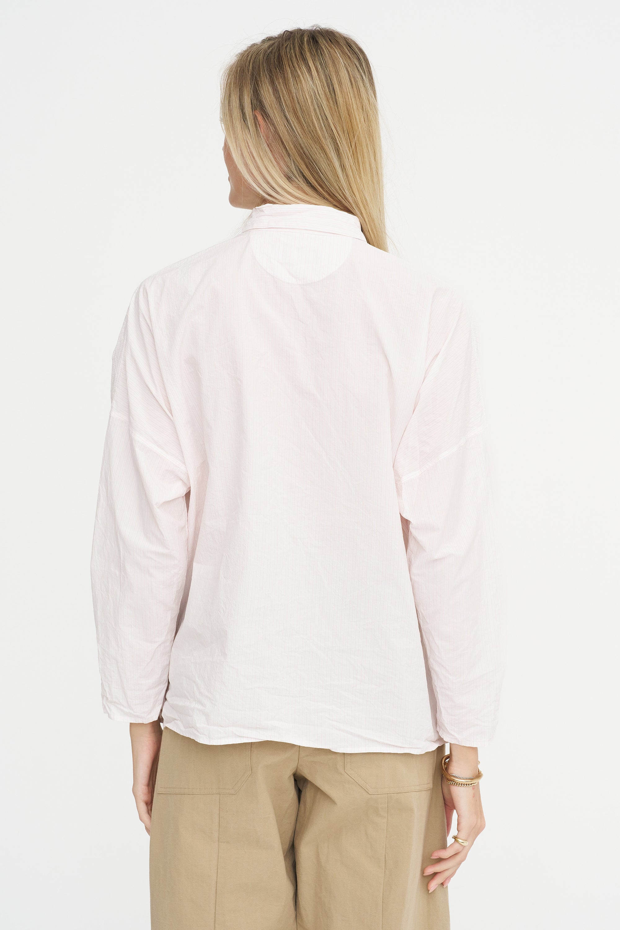 Tina Shirt, Pink Stripe