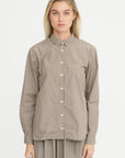 Loose Tyrol Shirt, Taupe