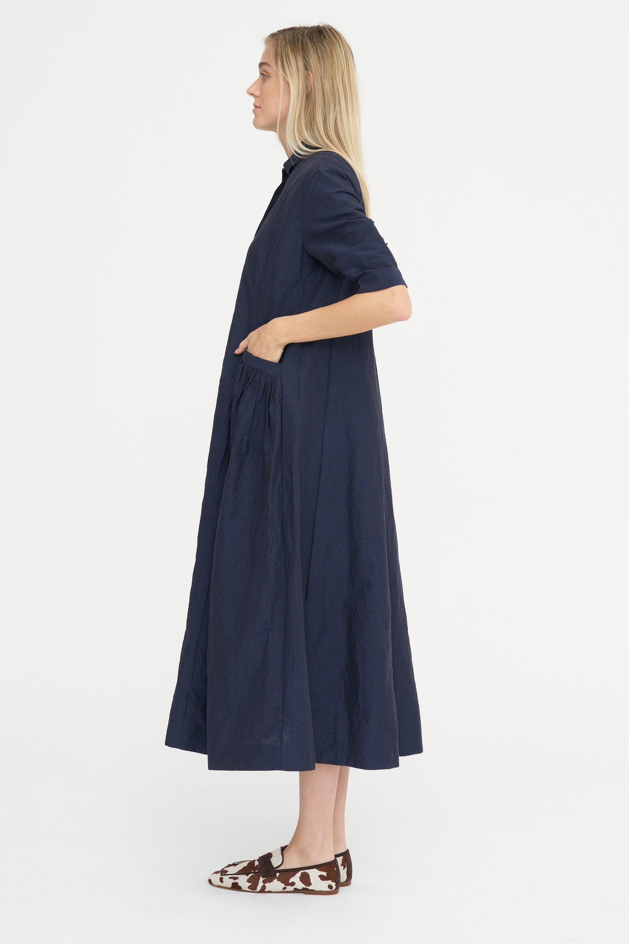 Sally Dress, Navy