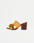 Alexa - Medium Heeled Sandal, Yellow