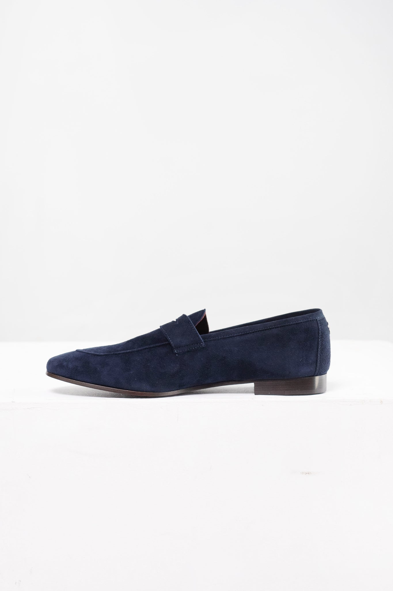 BOUGEOTTE - Suede Flaneur, Dark Blue