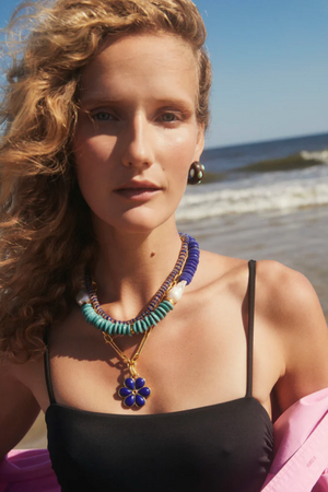 Lizzie Fortunato Jewels - Acacia Earrings, Amazonite