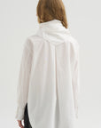 Scarf Shirt, White