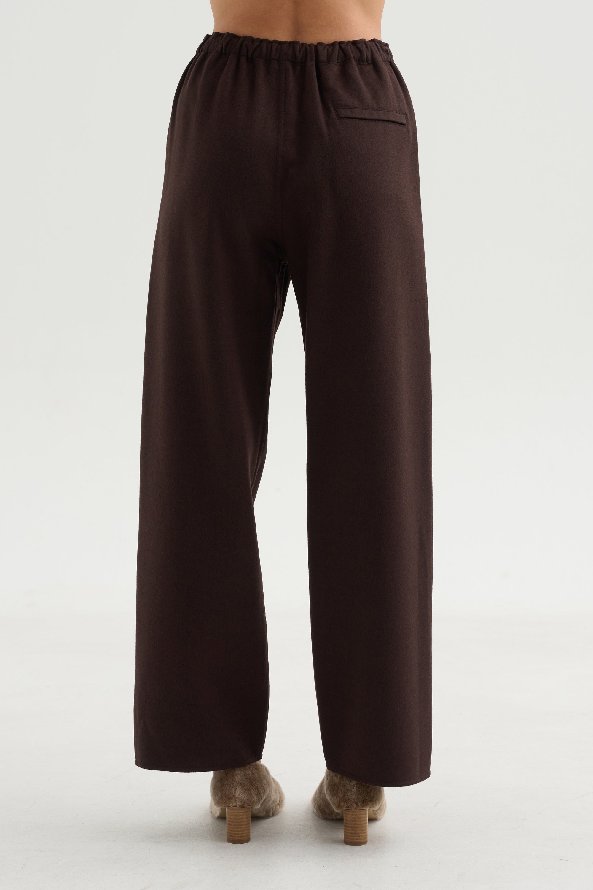 Pull-On Trousers, Chocolate