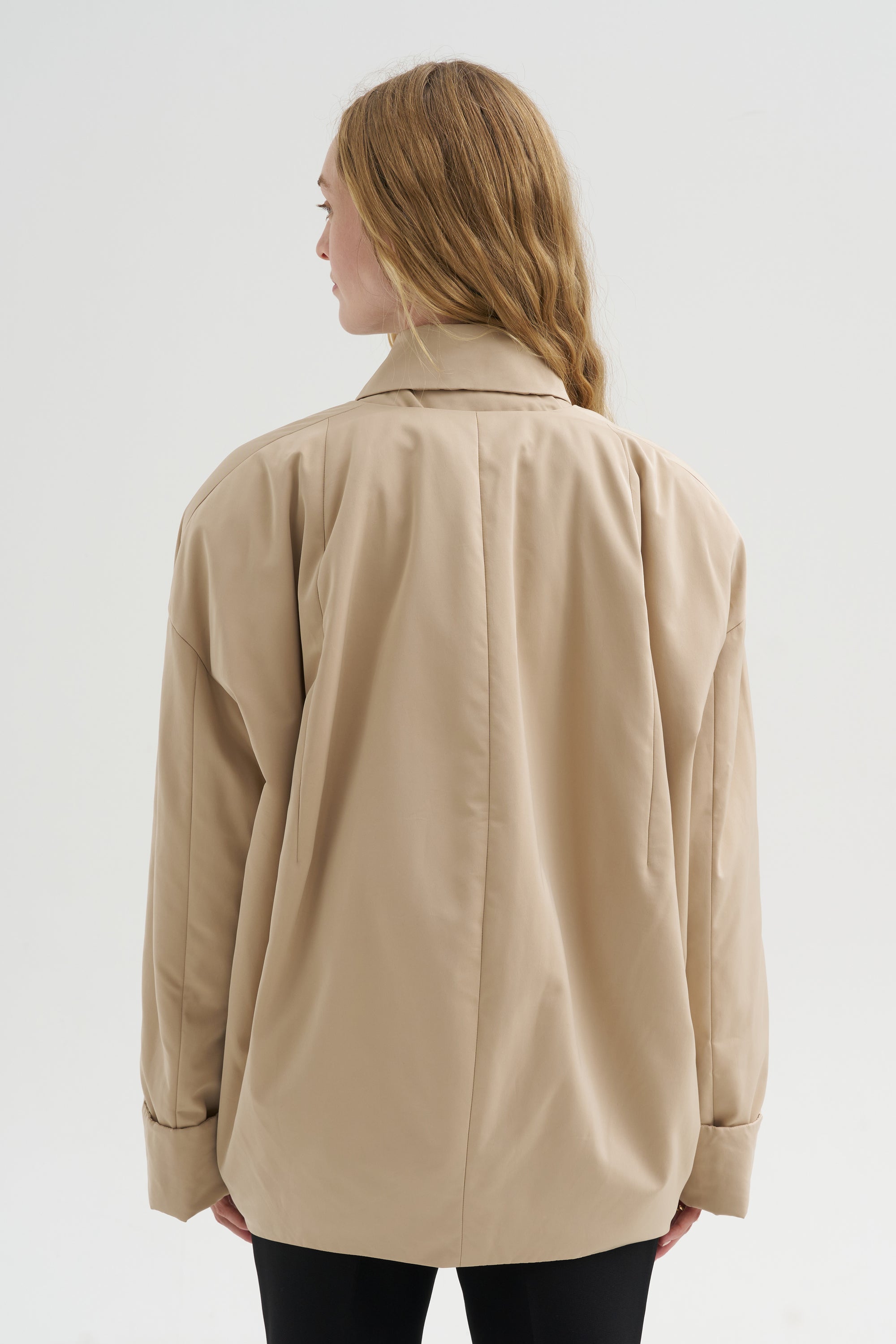 Padded Jacket, Oyster