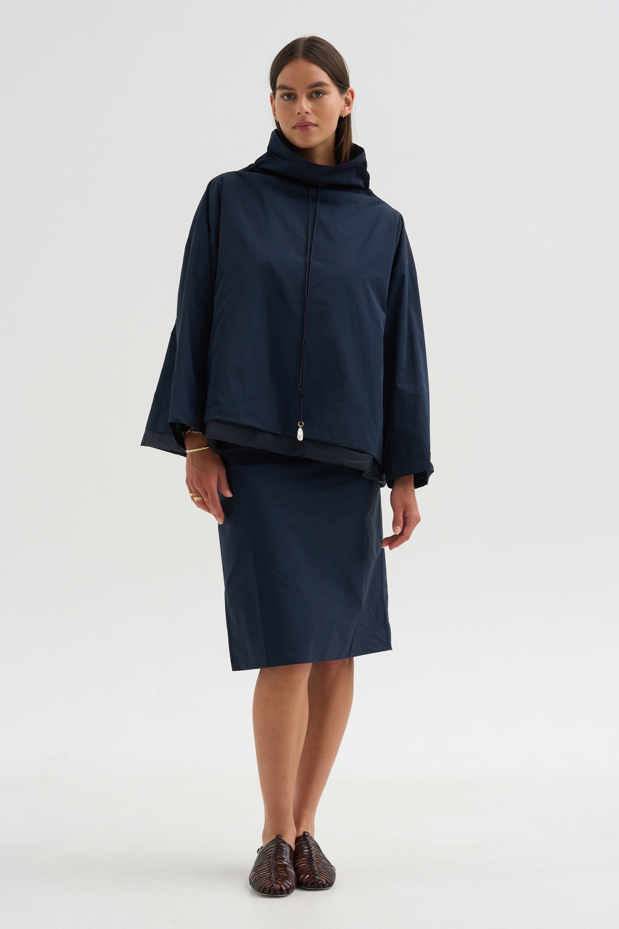 Pull-On Skirt, Midnight