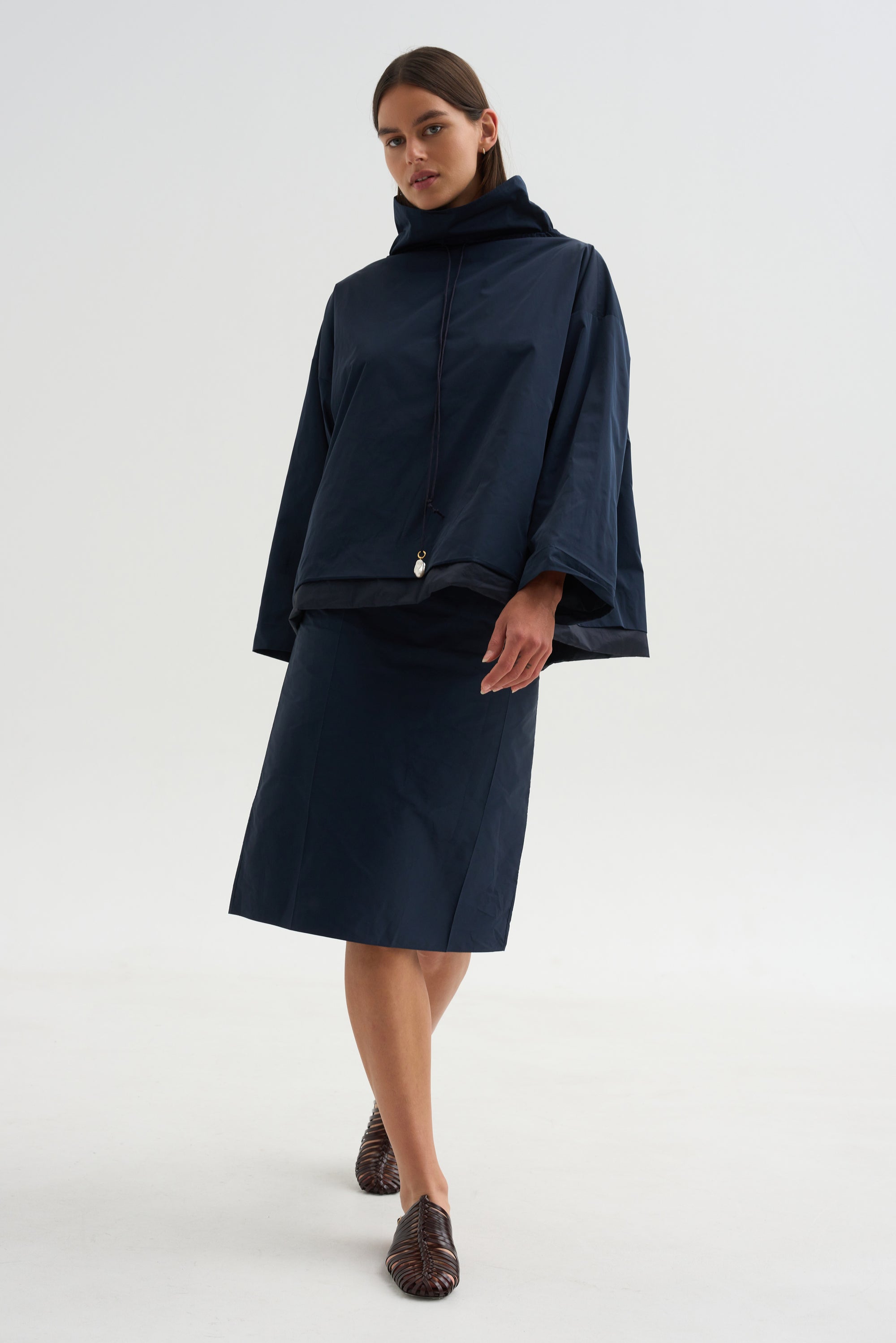 Pull-On Skirt, Midnight