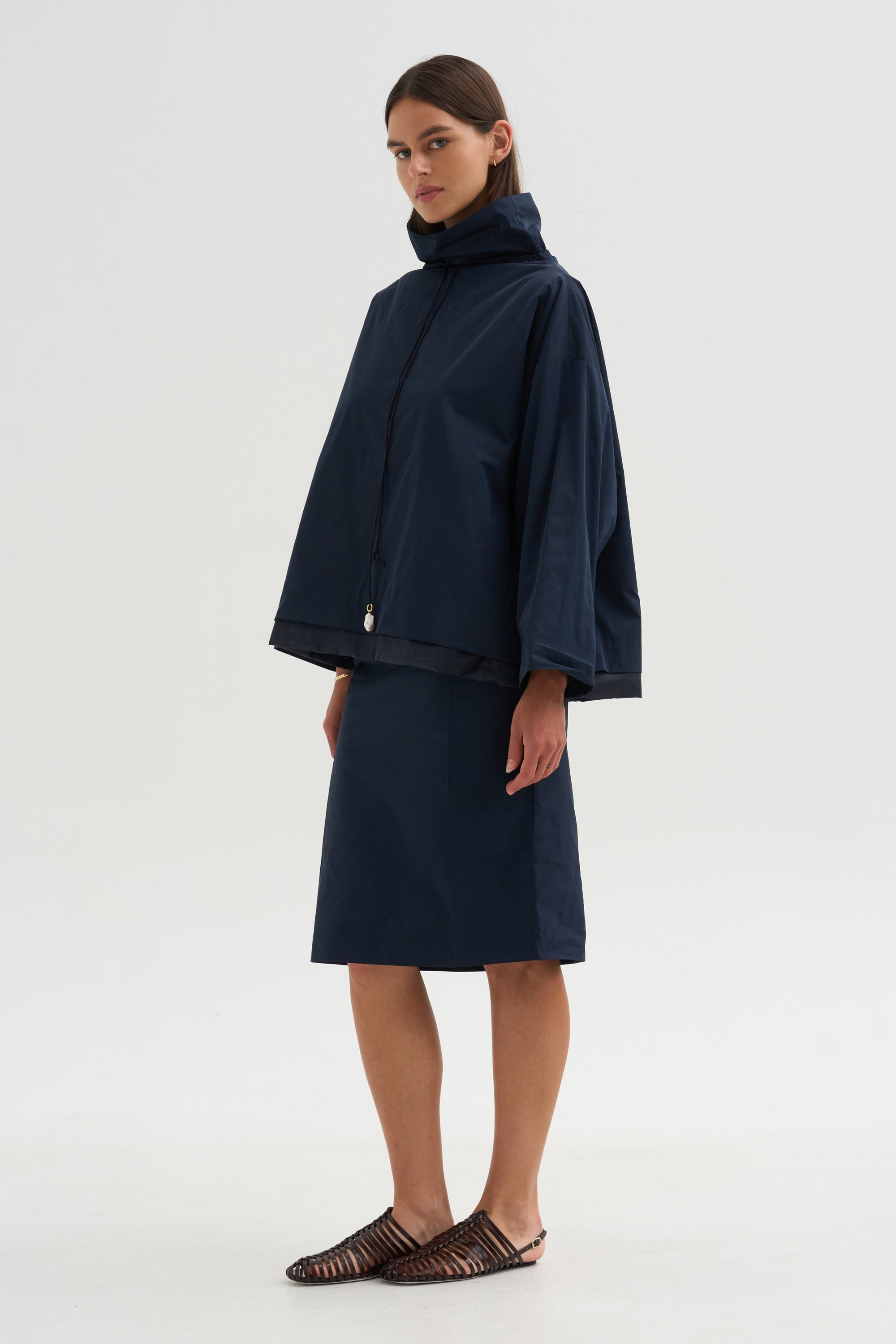 Pull-On Skirt, Midnight