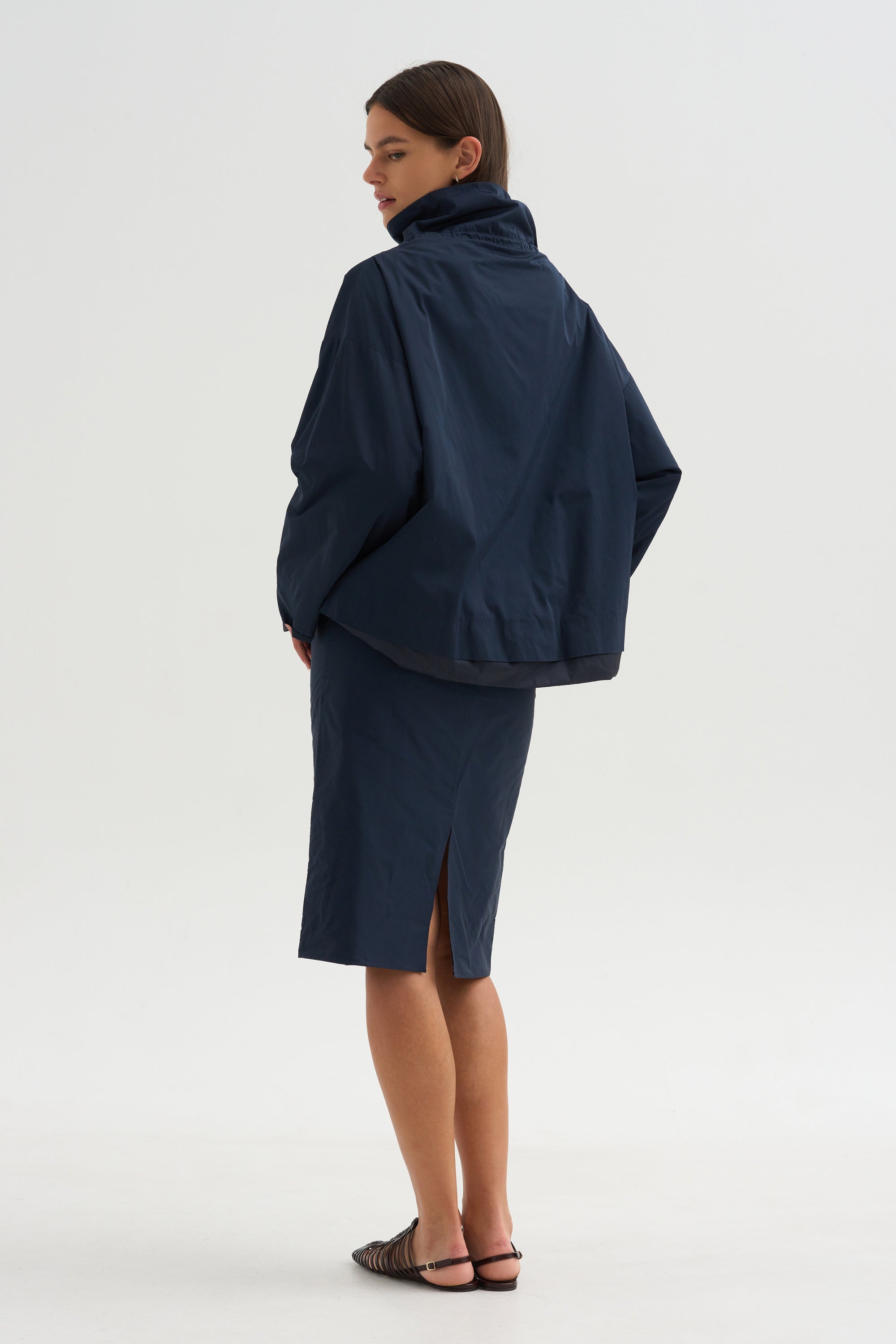 Pull-On Skirt, Midnight