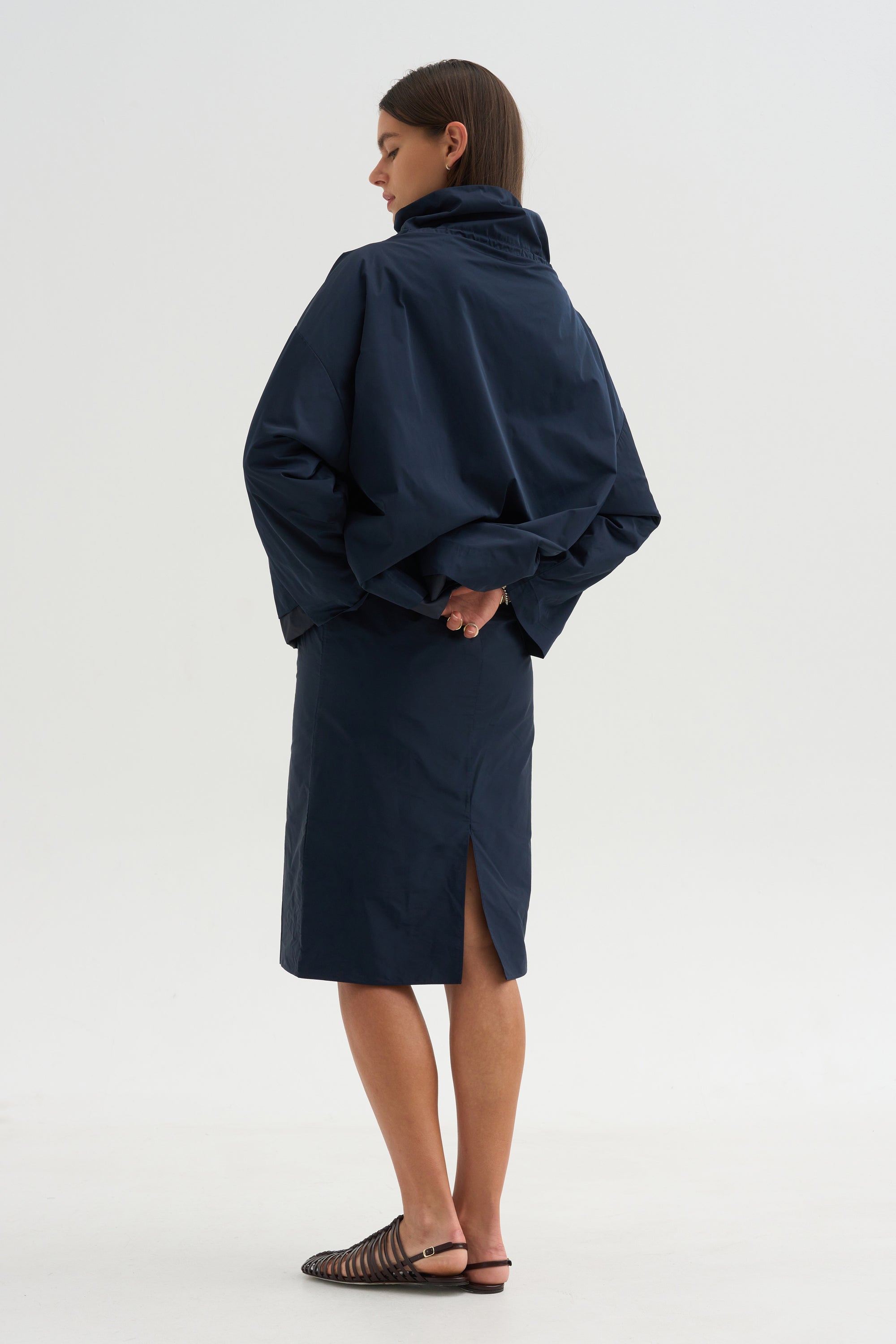 Pull-On Skirt, Midnight