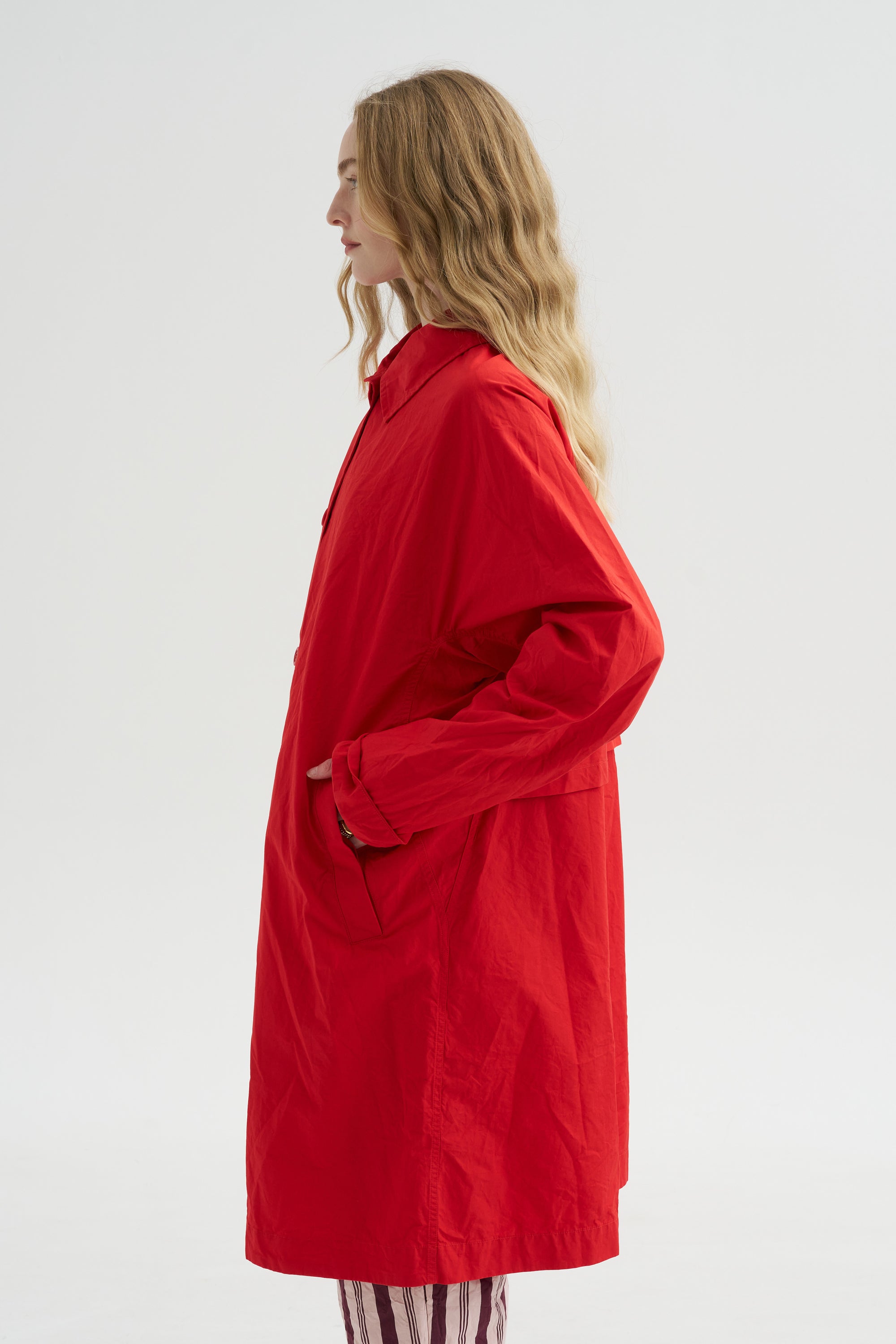 Peche Coat - H Card, Flame