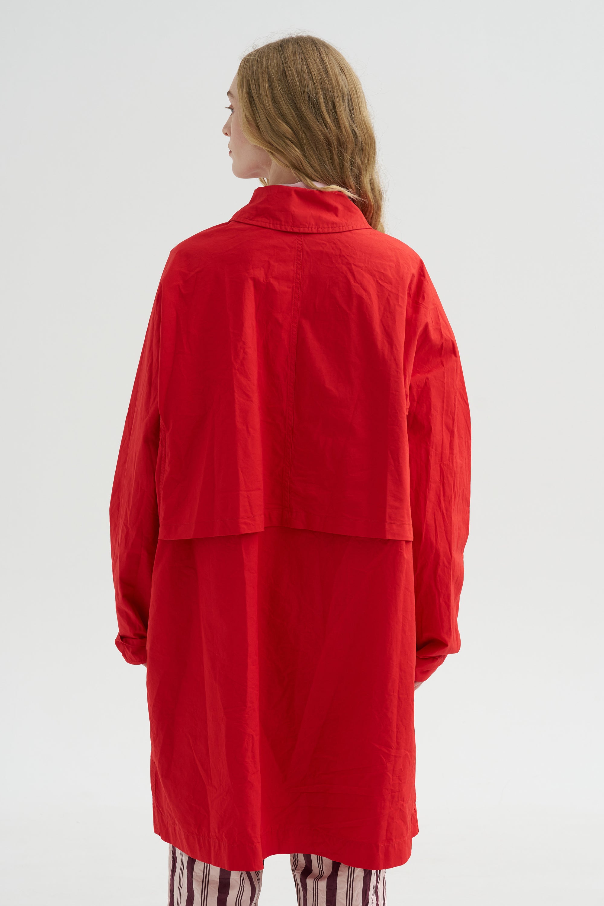 Peche Coat - H Card, Flame