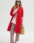 Peche Coat - H Card, Flame