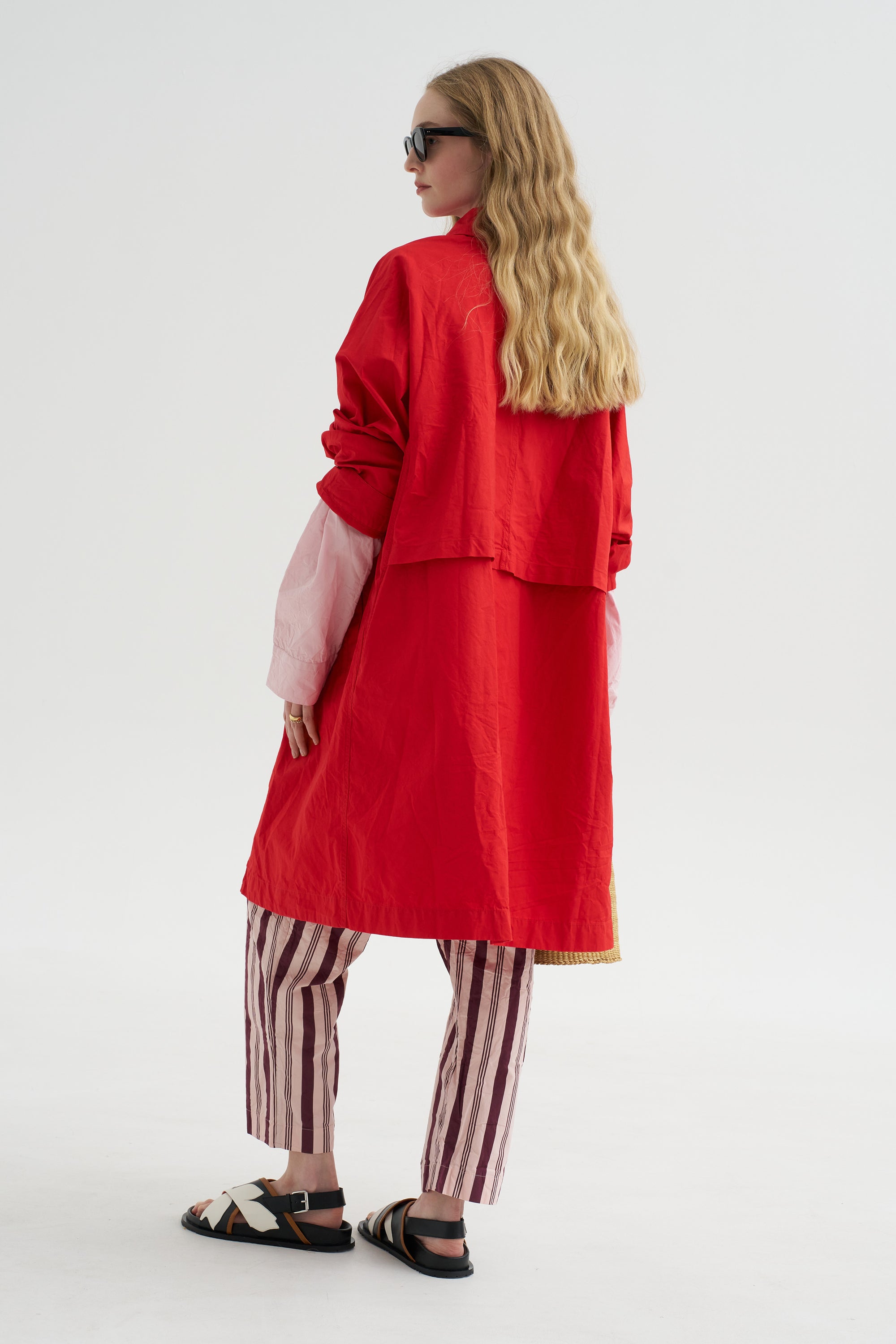 Peche Coat - H Card, Flame