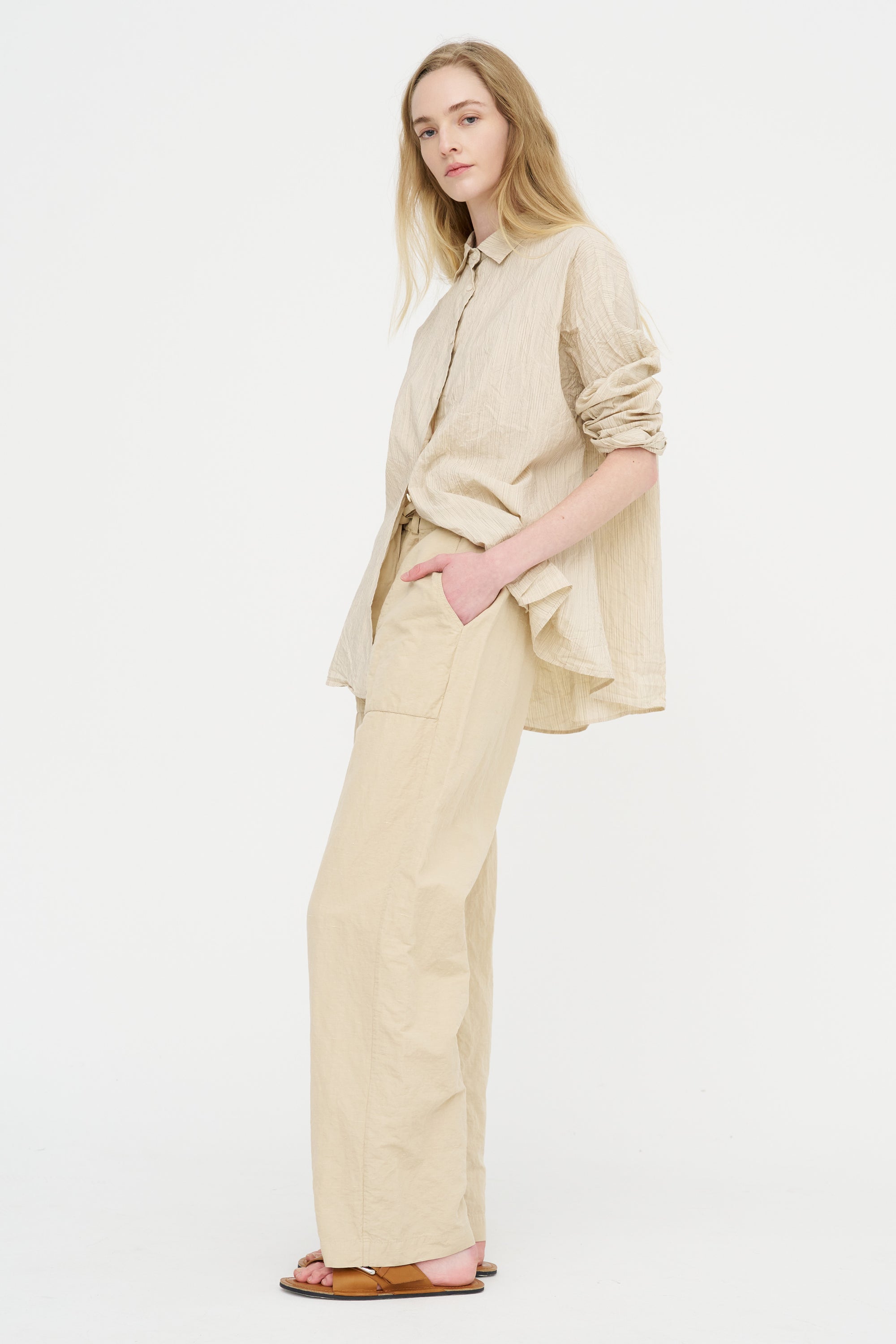 Row Pant - Rugger 1, Ivory