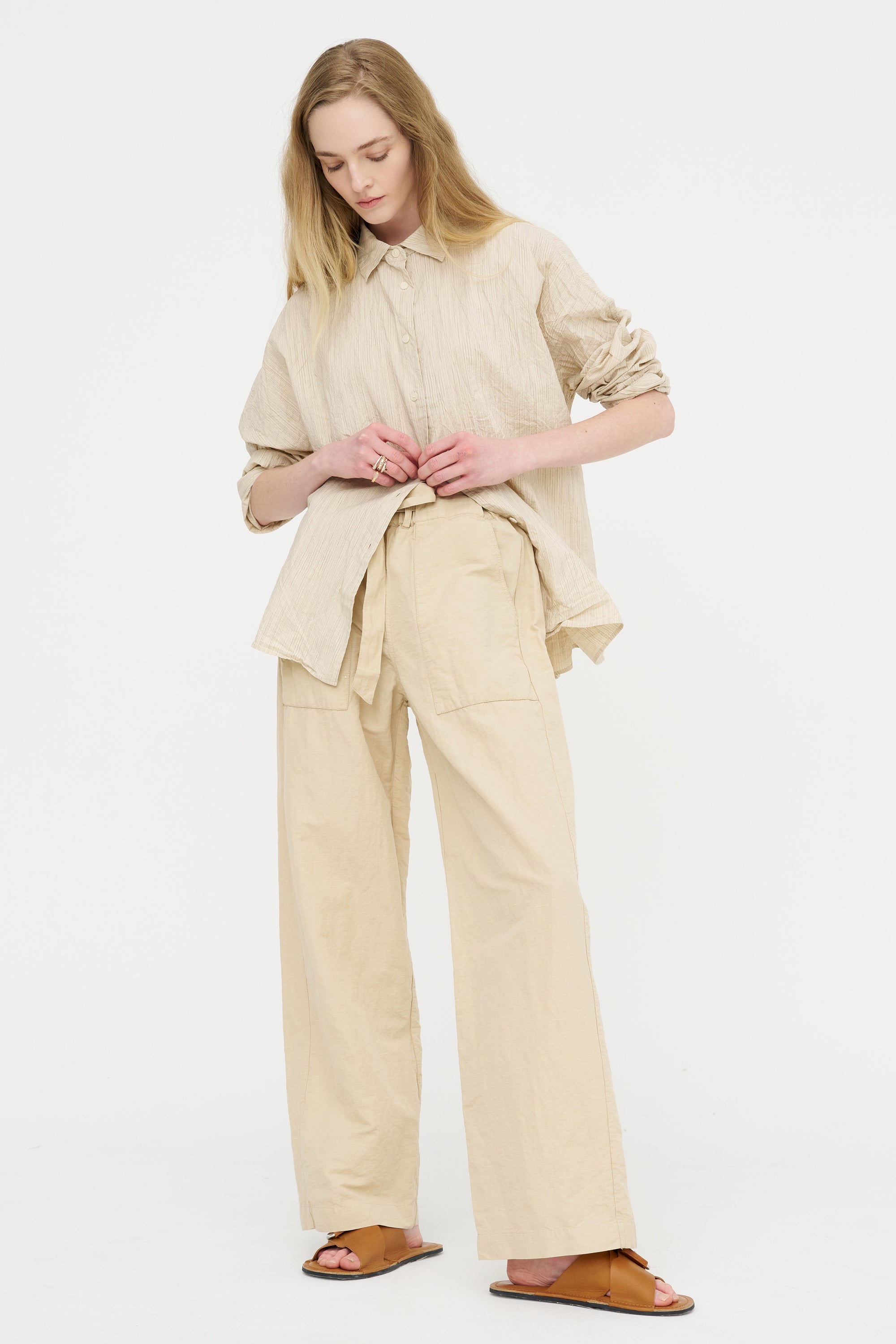 Row Pant - Rugger 1, Ivory