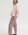Simple Pant - Card Stripe, Stripe