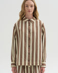 Biggy Shirt, Beige Stripe