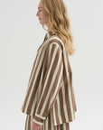 Biggy Shirt, Beige Stripe