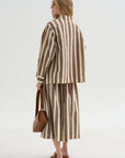 Biggy Shirt, Beige Stripe