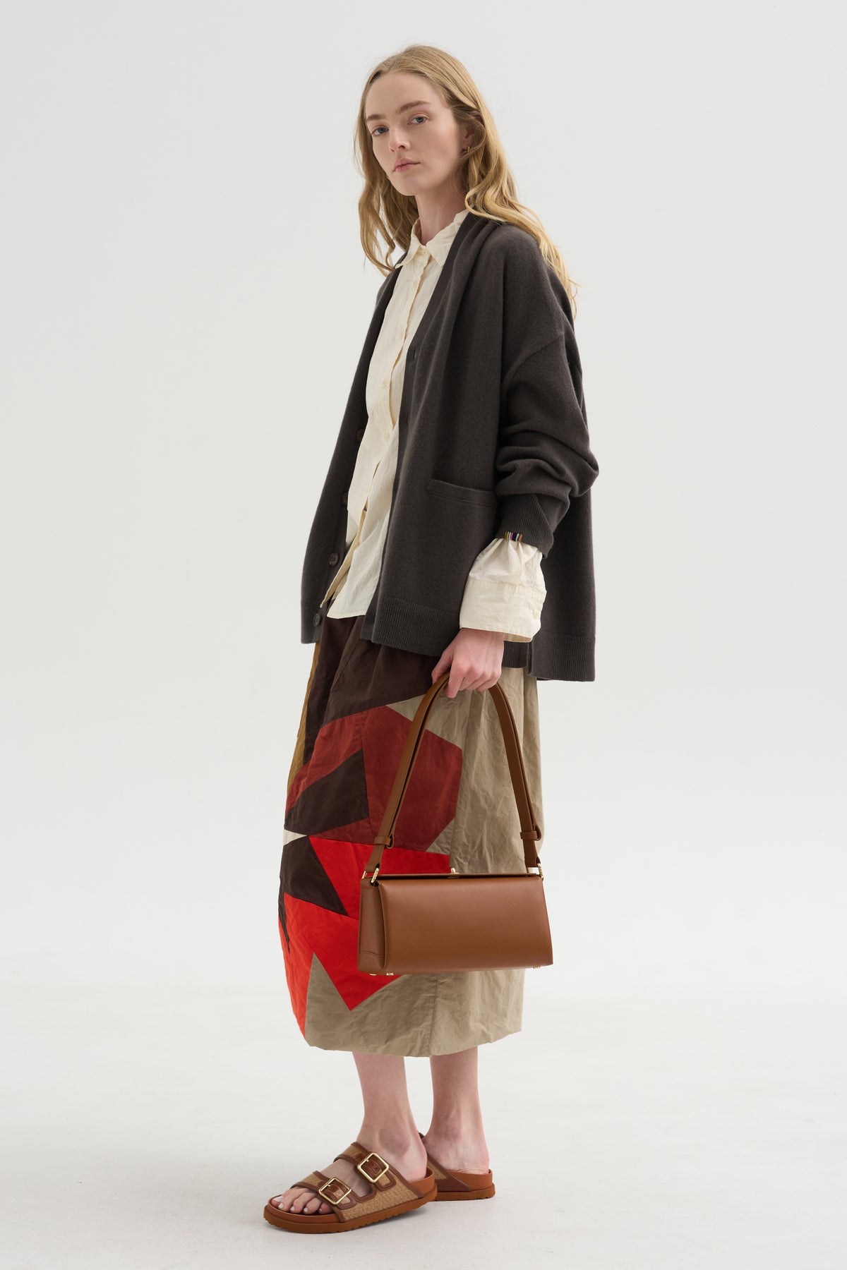 Flora Patchwork Skirt, Mixed Colors