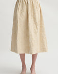 Ghosty Jacquard Skirt, Natural