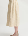 Ghosty Jacquard Skirt, Natural
