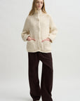 Camille Cardigan, Ecru