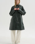 Peche Coat - Rain, Dark Khaki