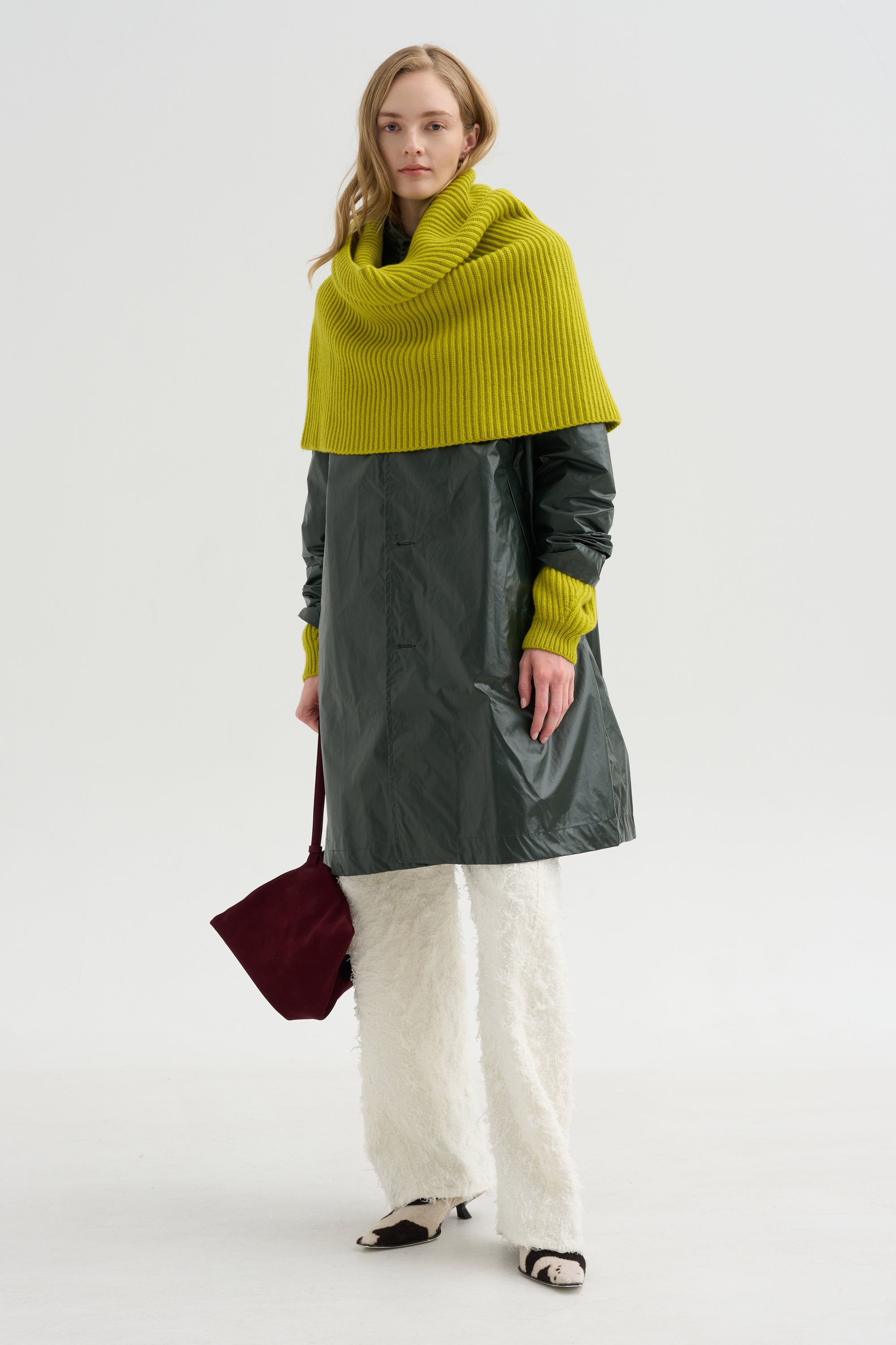 Peche Coat - Rain, Dark Khaki