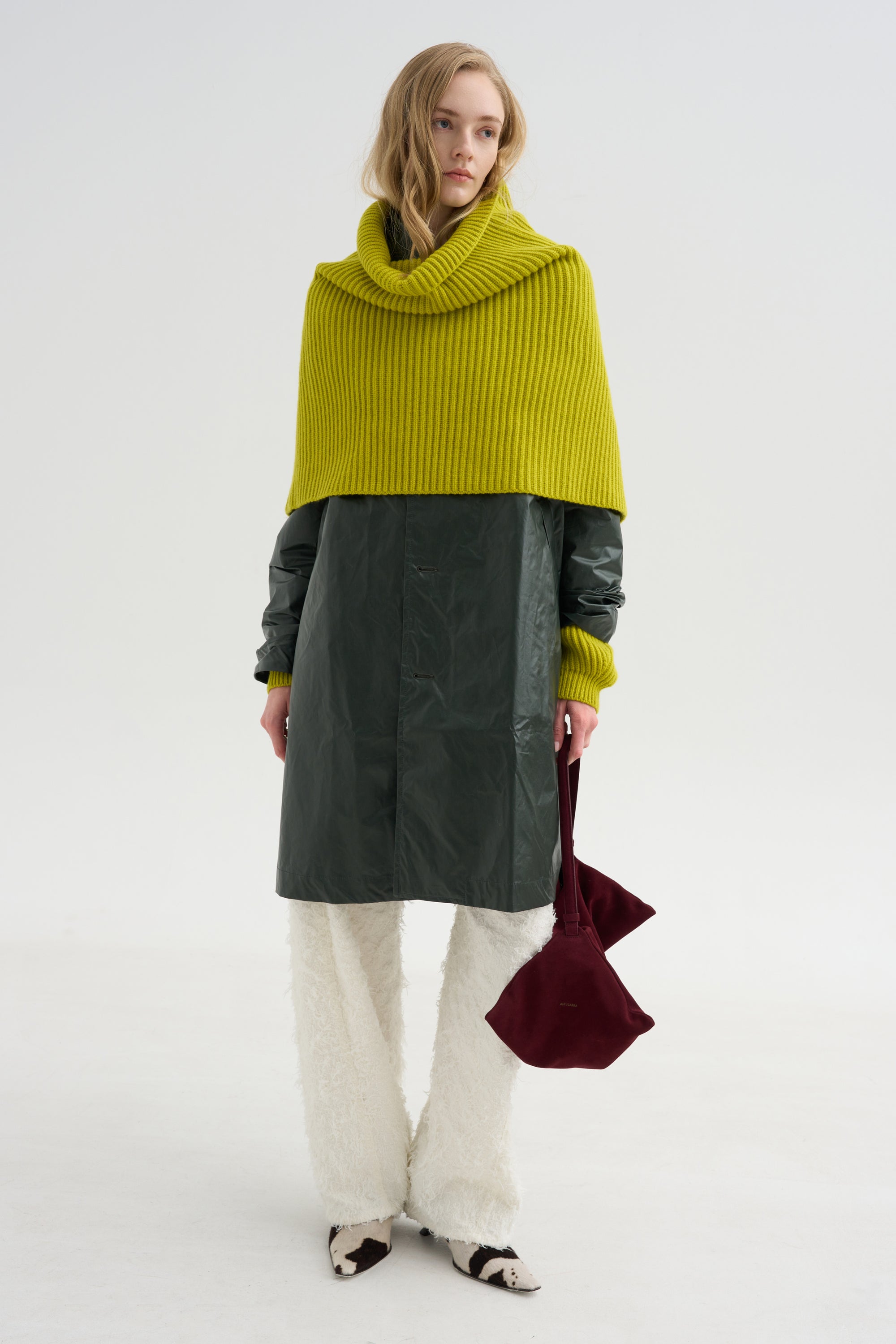 Peche Coat - Rain, Dark Khaki