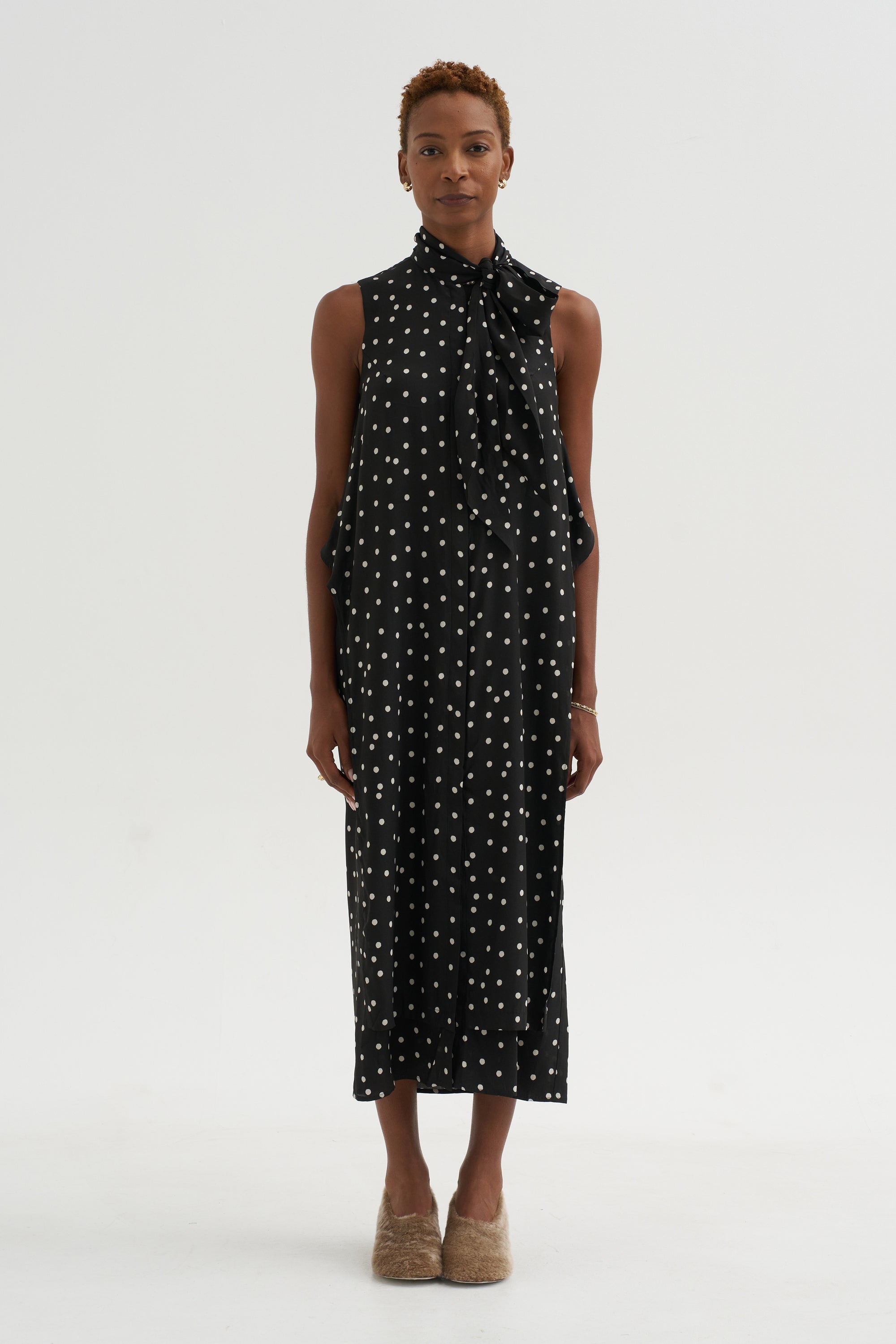 Dulos - Dress, Black Lady Bug