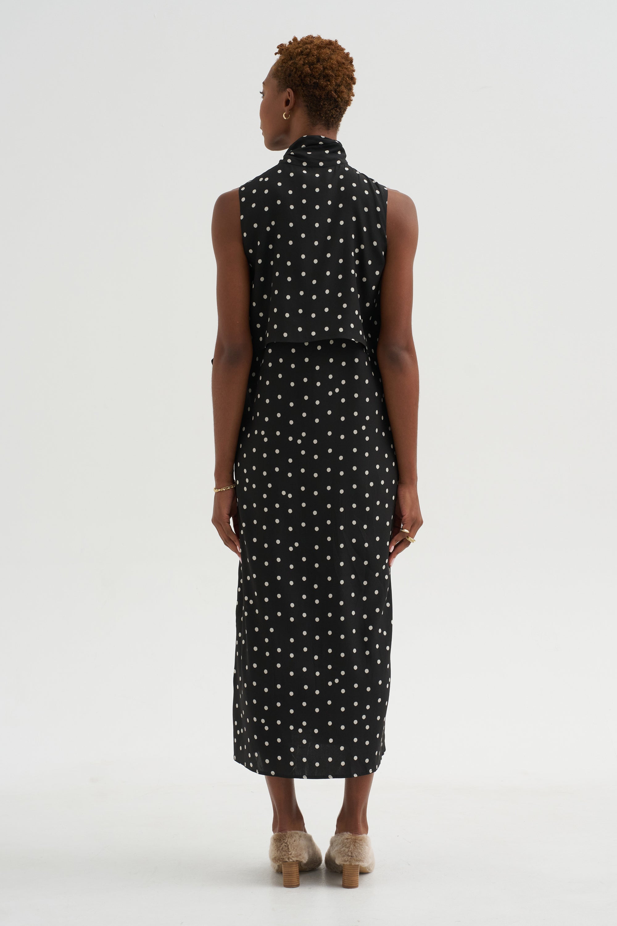 Dulos - Dress, Black Lady Bug