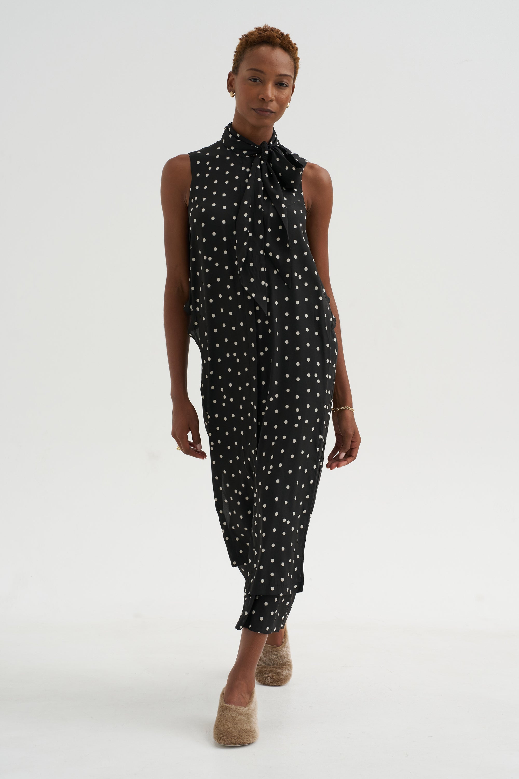 Dulos - Dress, Black Lady Bug
