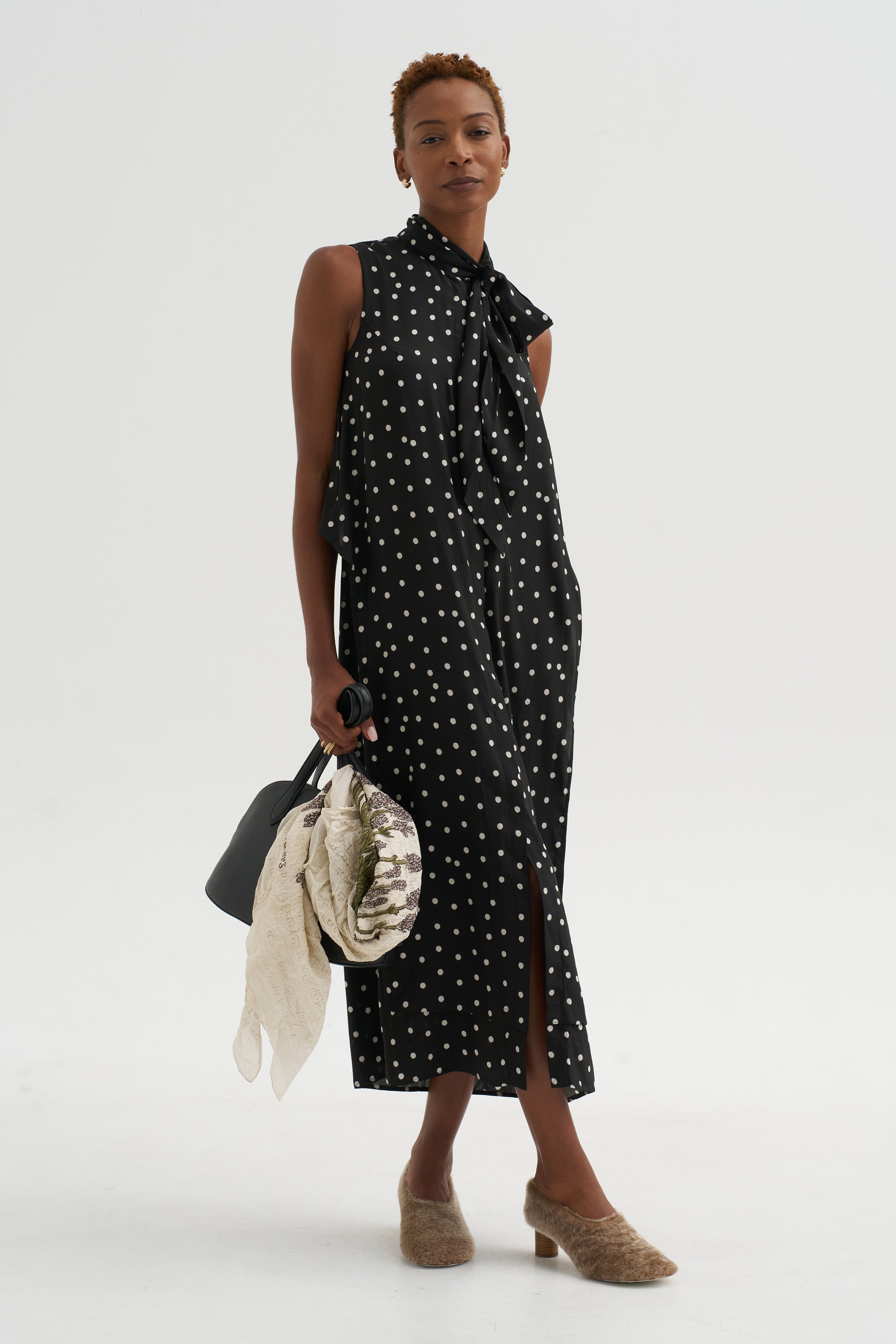 Dulos - Dress, Black Lady Bug