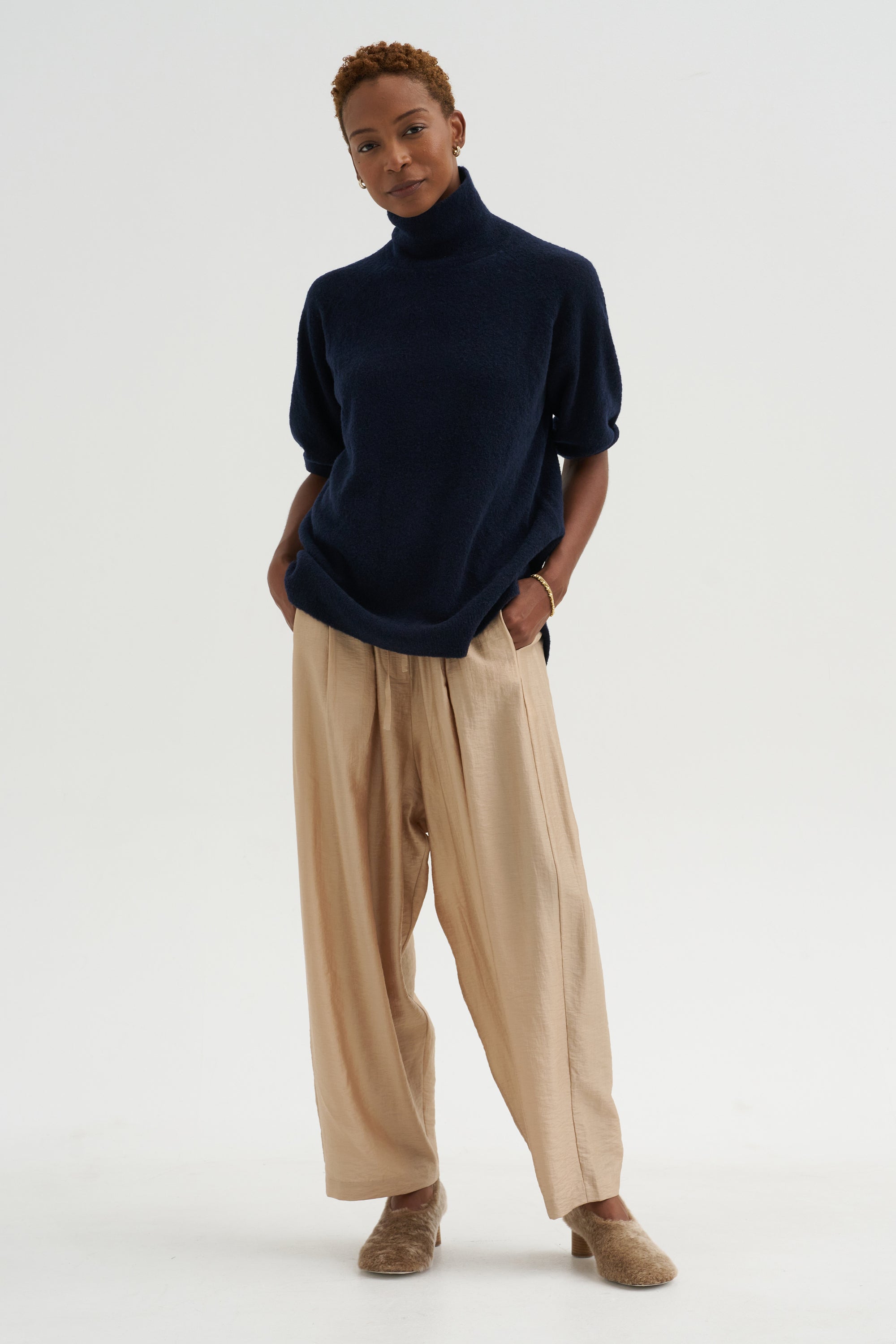 Kaluhu - Sweater, Dark Marine