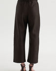 Pagira - Cropped Trouser, Chocolate